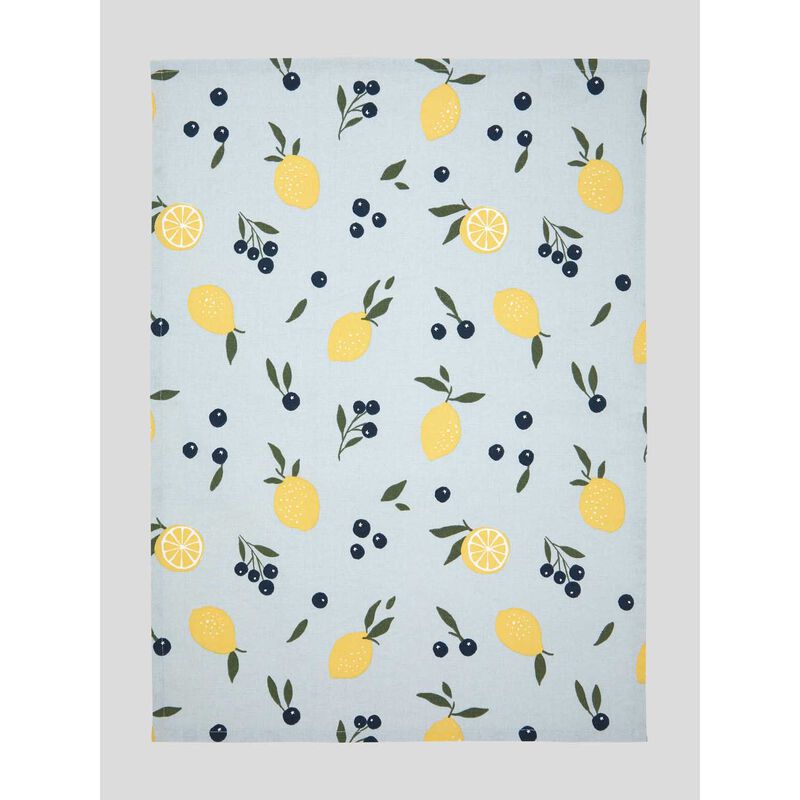 Wallace Cotton Lemon Dreams Tea Towel Set Of 3 image number 3